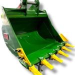 54″ Heavy Duty Digging Bucket for 16 – 25 Tons Excavators. 80mm Pins