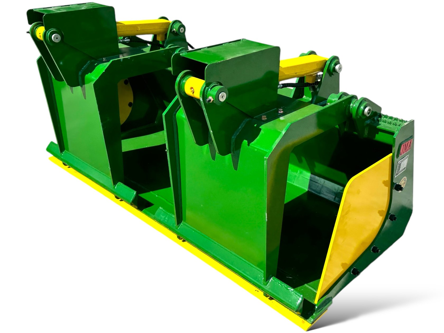 72″ Heavy Duty Grapple Bucket with Reversible Bolt-On Cutting Edge for Skid Steers