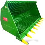 108″ Heavy Duty Skeleton Bucket JRB416 for Wheel Loaders