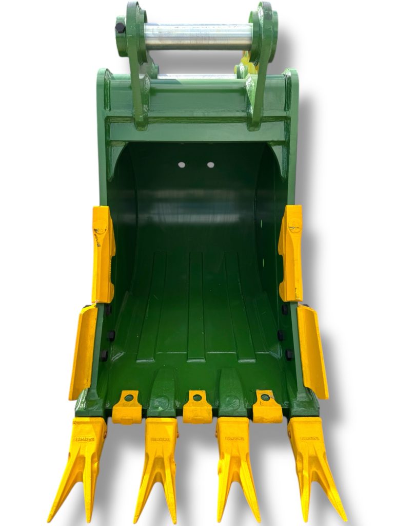 36″ Severe Duty Bucket for 29 – 48 Tons Excavators. 100mm Pins