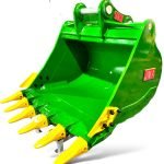 54″ Heavy Duty Digging Bucket for 23 – 36 Tons Excavators. 90mm Pins