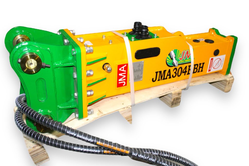 611 Joules Hydraulic Hammer For 2.5 – 4.5 Tons Mini Excavators and Backhoe Loaders. 40mm Pins