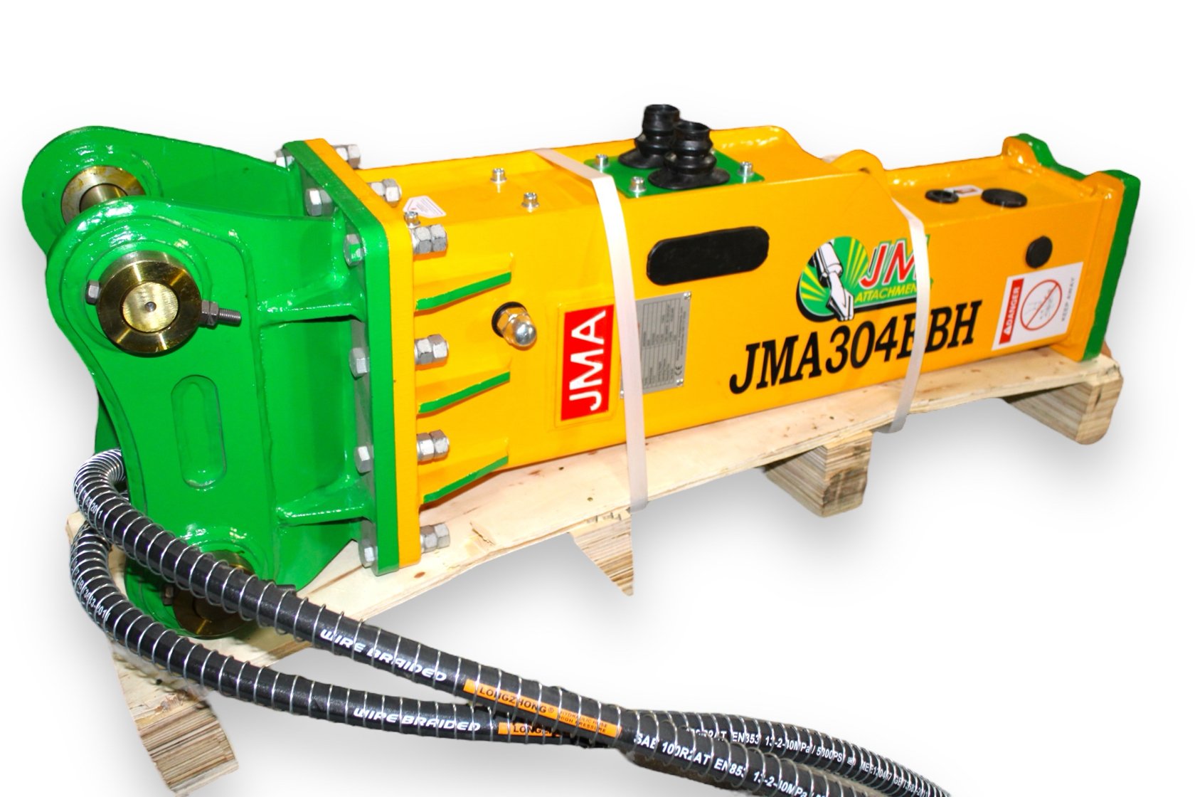 611 Joules Hydraulic Hammer For 2.5 – 4.5 Tons Mini Excavators and Backhoe Loaders. 40mm Pins