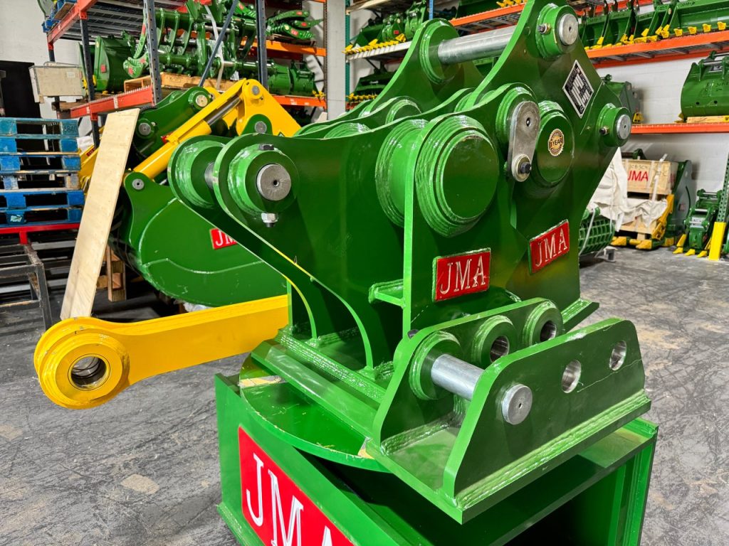 John Deere 210 Excavator Concrete Pulverizer
