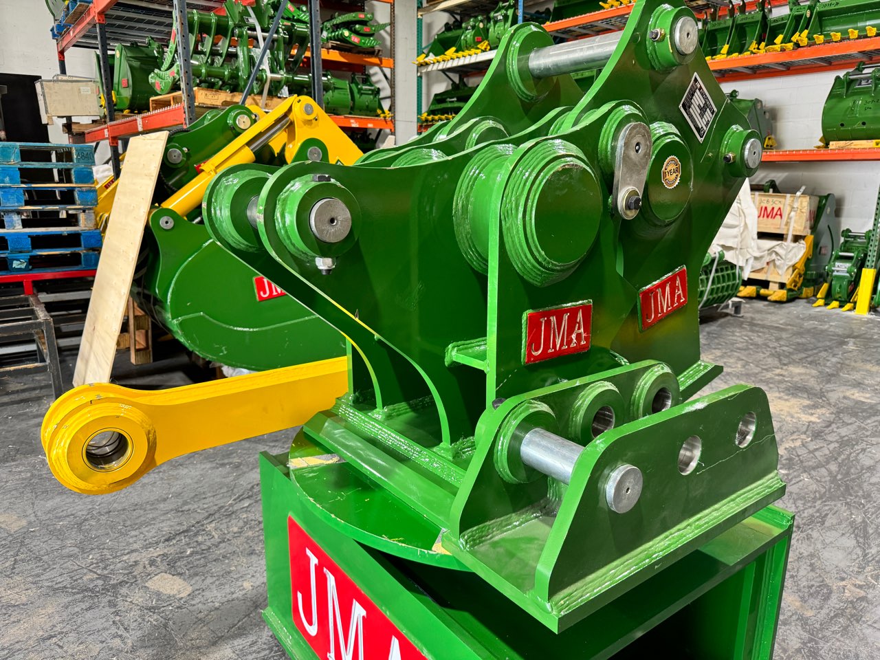 John Deere 210 Excavator Concrete Pulverizer