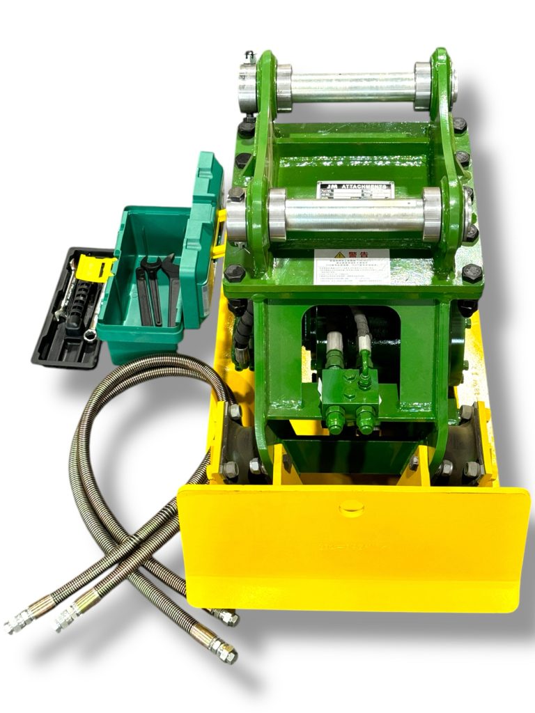 Plate Compactor For 3 – 4.5 Tons Mini Excavators. 40mm Pin