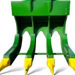 48″ Bucket Rake for 18 – 26 Tons Excavators. 80mm Pins