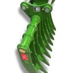 54″ Root Rake for 7 – 10 Tons Excavators. 50mm Pins