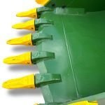 60″ Heavy Duty Digging Bucket for 29 – 48 Tons Excavators. 100mm Pins
