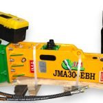 611 Joules Hydraulic Hammer For 2.5 – 4.5 Tons Mini Excavators and Backhoe Loaders. 40mm Pins