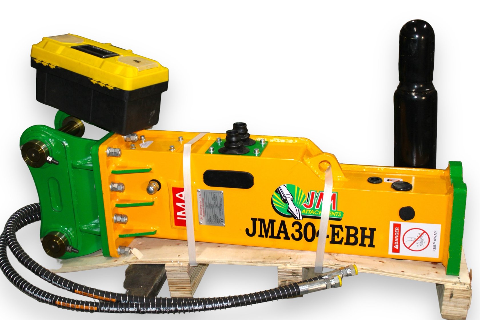 611 Joules Hydraulic Hammer For 2.5 – 4.5 Tons Mini Excavators and Backhoe Loaders. 40mm Pins