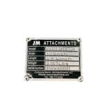 108″ Heavy Duty Skeleton Bucket JRB416 for Wheel Loaders