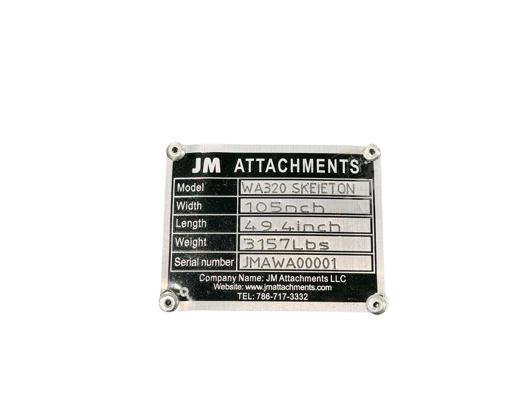108″ Heavy Duty Skeleton Bucket JRB416 for Wheel Loaders