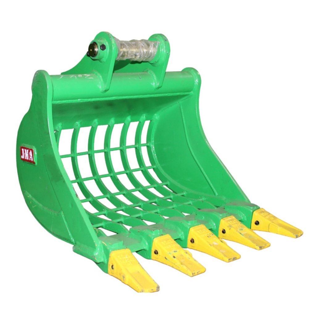 24″ Skeleton Bucket with Teeth for 4 – 5 Tons Mini Excavators. 40mm Pins