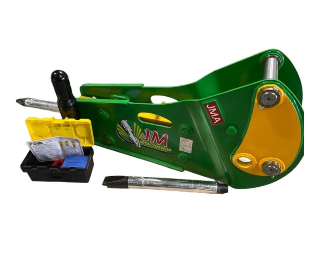 800 Joules Hydraulic Hammer For Backhoe Loaders. 50mm | 45mm Pins