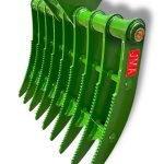 54″ Root Rake for 7 – 10 Tons Excavators. 50mm Pins