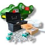 Variable Dual Lock Hydraulic Quick Coupler for 29 – 48 Tons Excavators. 100mm Pins