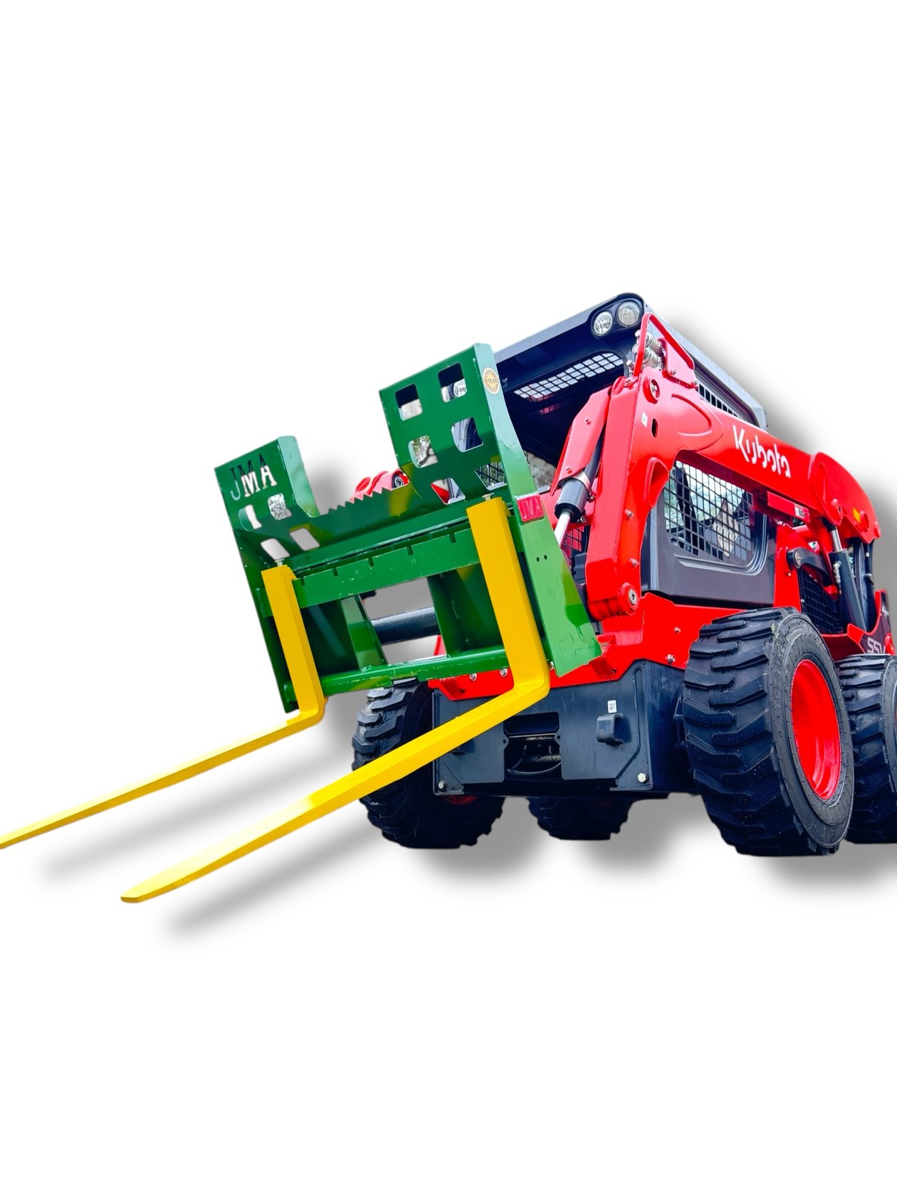 60″ Pallet Forks Class 2 Heavy Duty 5,500 lbs capacity for Skid Steers