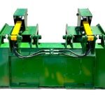 72″ Heavy Duty Grapple Bucket with Reversible Bolt-On Cutting Edge for Skid Steers