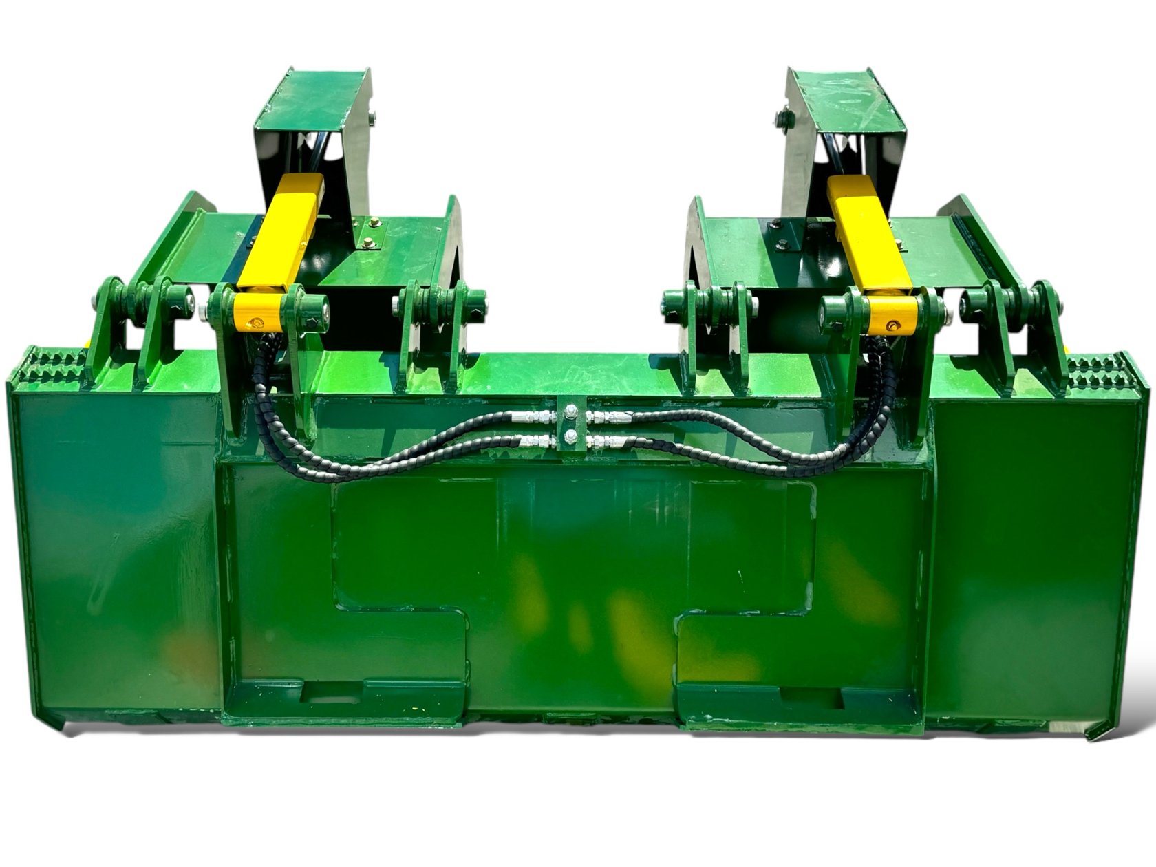 72″ Heavy Duty Grapple Bucket with Reversible Bolt-On Cutting Edge for Skid Steers