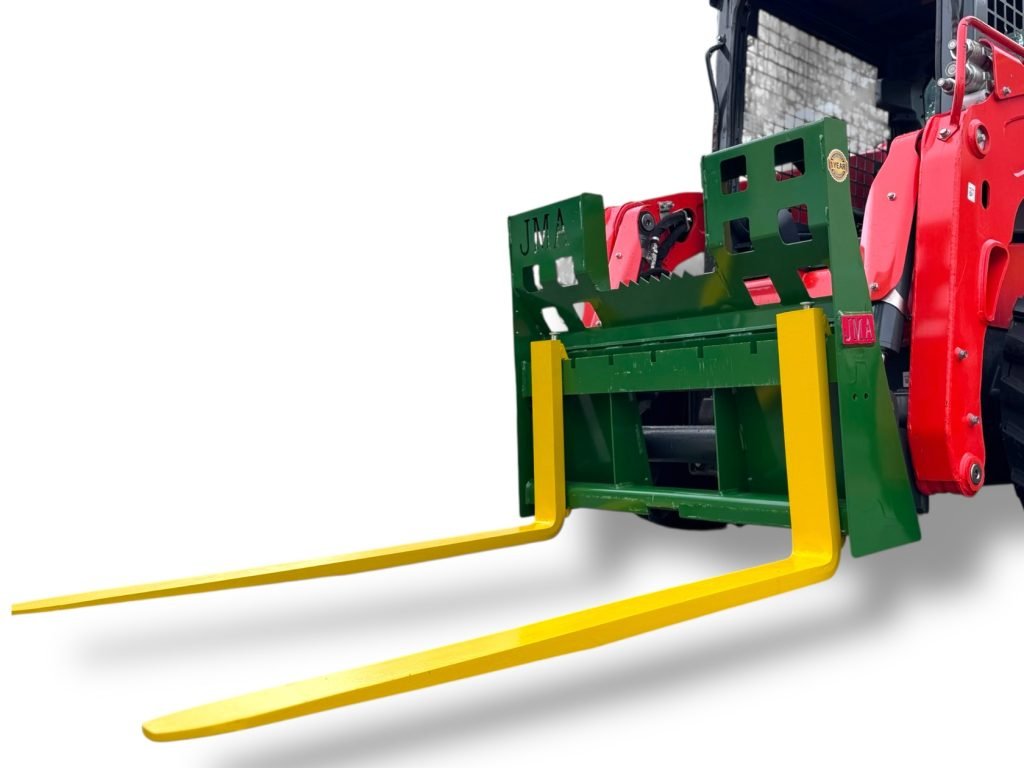48″ Pallet Forks Class 2 Heavy Duty 5,500 lbs capacity for Skid Steers