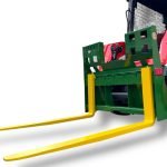 48″ Pallet Forks Class 2 Heavy Duty 5,500 lbs capacity for Skid Steers