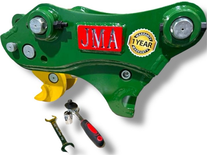 Manual Quick Coupler for 8 – 13 Tons Excavators. 60mm Pins
