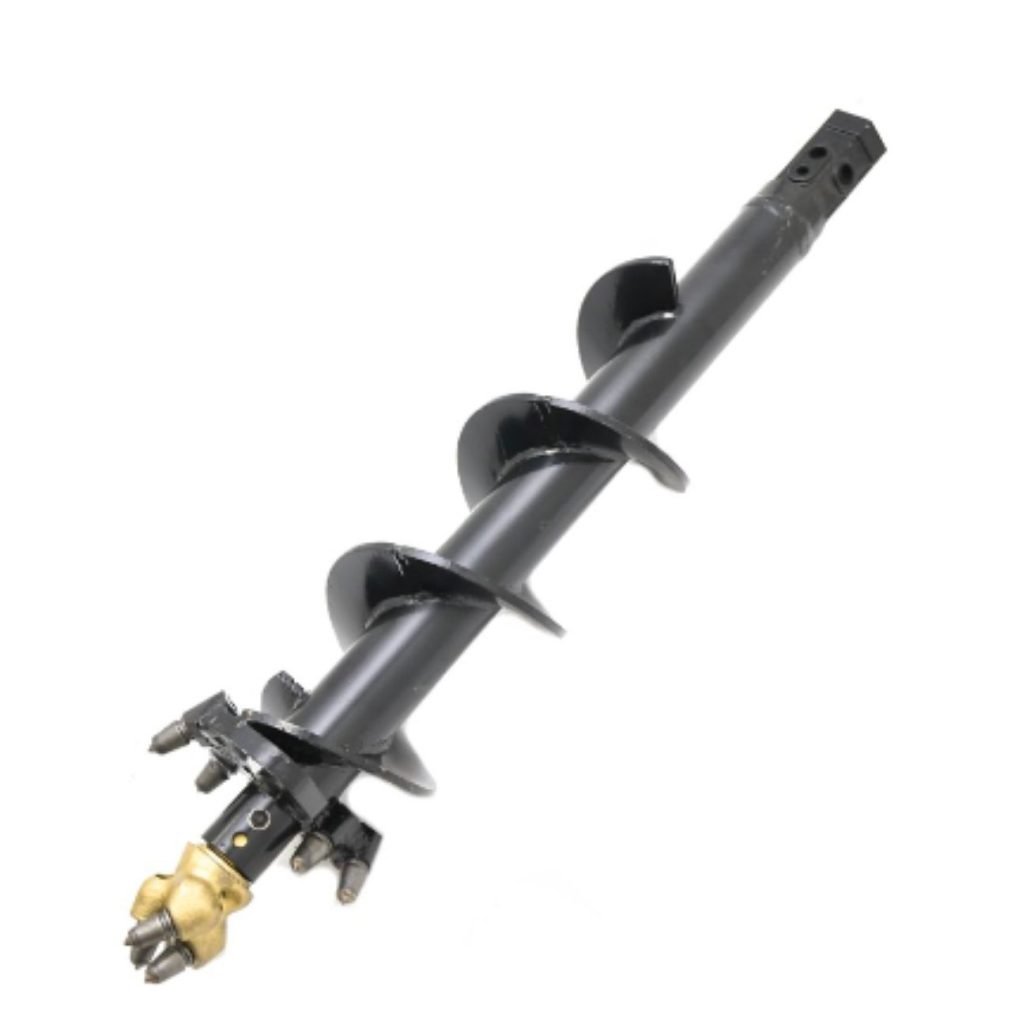 9″ Heavy Duty Rock Auger Bit with 2″ Hex