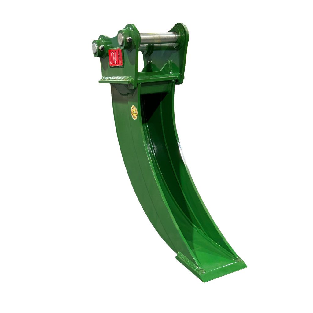 8″ Banana Bucket Weld-On Edge for 7 – 10 Tons Excavators. 50mm Pins