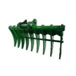 35″ Brush Rake for 2 – 3 tons Mini Excavators. 35mm Pins