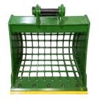 36″ Skeleton Bucket Bolt-On Edge for 4 – 5 Tons Mini Excavators. 40mm Pins