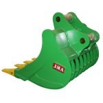 24″ Skeleton Bucket with Teeth for 4 – 5 Tons Mini Excavators. 40mm Pins