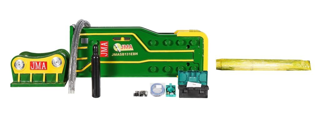 13,558 Joules Hydraulic Hammer for 33 – 55 Tons Excavators.