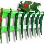 Kubota KX057 48″ Mini Excavator Brush & Root Rake