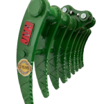 35″ Brush Rake for 1 – 2 tons Mini Excavators. 30mm Pins