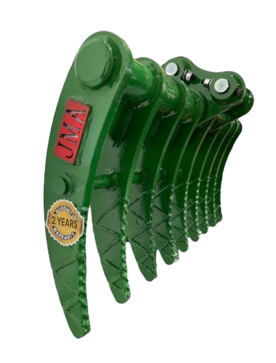 35″ Brush Rake for 1 – 2 tons Mini Excavators. 30mm Pins