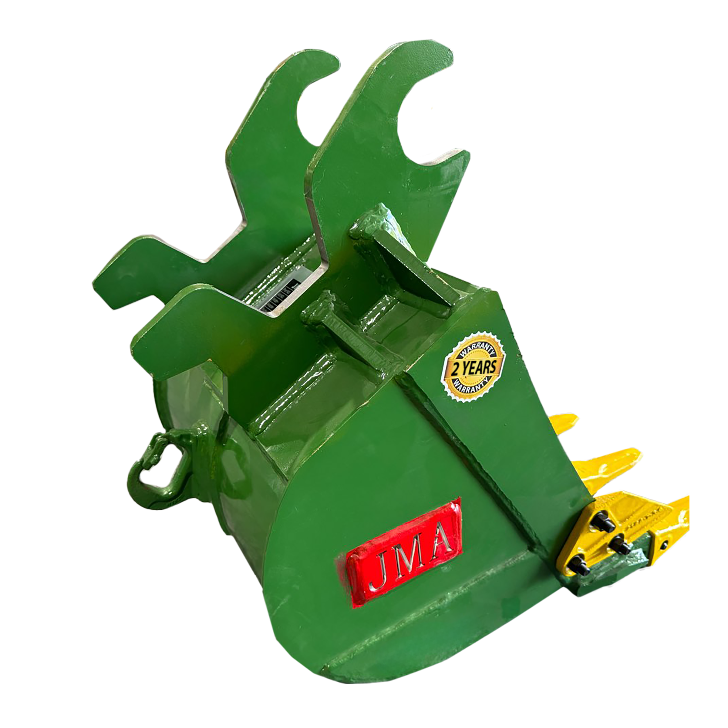 18″ Digging Bucket John Deere Wedge Lock Coupler Style for 2.6 – 3.7 Tons