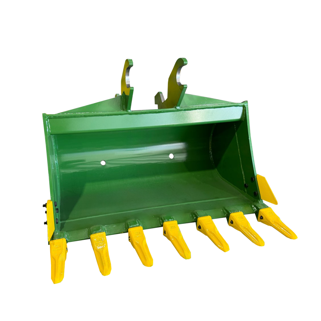36″ Digging Bucket John Deere Wedge Lock Coupler Style for 2.6 – 3.7 Tons
