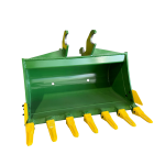 36″ Digging Bucket John Deere Wedge Lock Coupler Style for 2.6 – 3.7 Tons