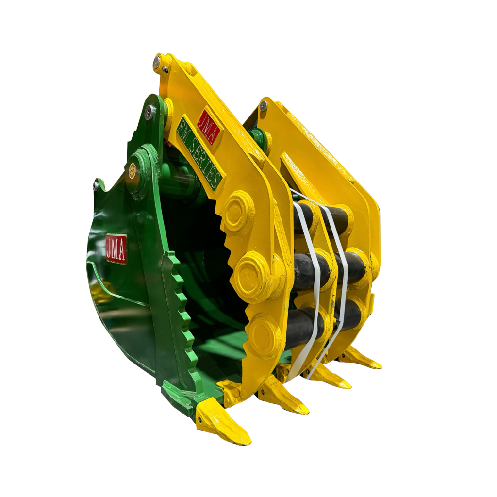 36″ Claw Bucket for 15 – 18 Tons Excavators. 70mm Pins