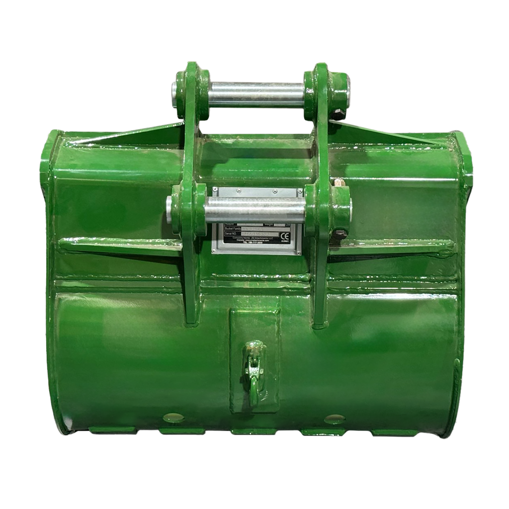 30″ Heavy Duty Digging Bucket for 4.5 – 6.5 Tons Mini Excavators. 45mm Pins