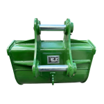 42″ Heavy Duty Digging Bucket for 10 – 15 Tons Excavators. 60mm Pins