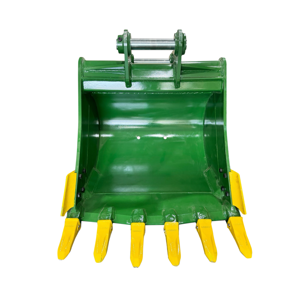 48″ Heavy Duty Digging Bucket for 19 – 25 Tons Excavators. 80mm Pins