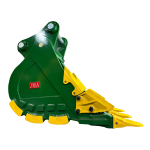 24″ Severe Duty Bucket for 33 – 55 Tons Excavators. 100mm | 90mm Pins