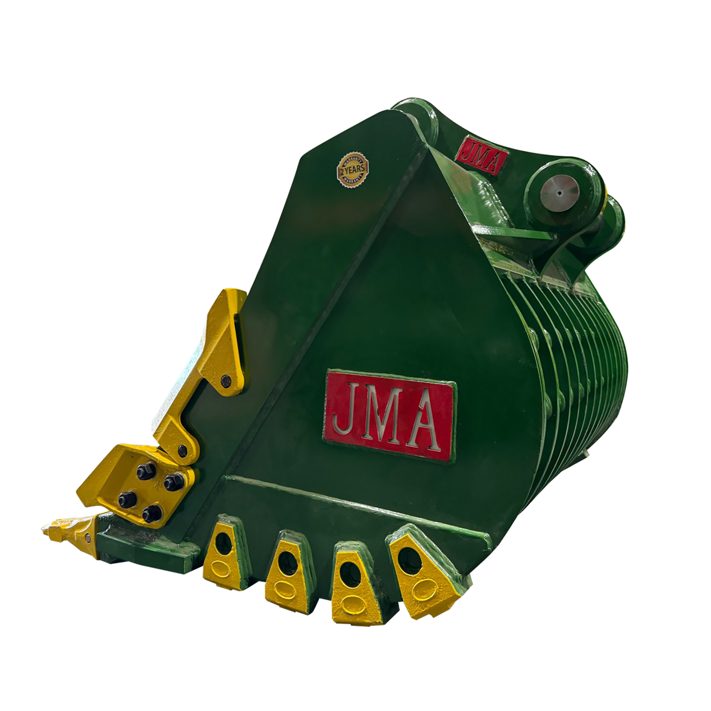 54″ Severe Duty Skeleton Bucket with Teeth for 16 – 25 Tons Excavators. 80mm Pins