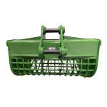 60″ Severe Duty Skeleton Bucket with Teeth for 11 – 15 Tons Excavators. 65mm Pins