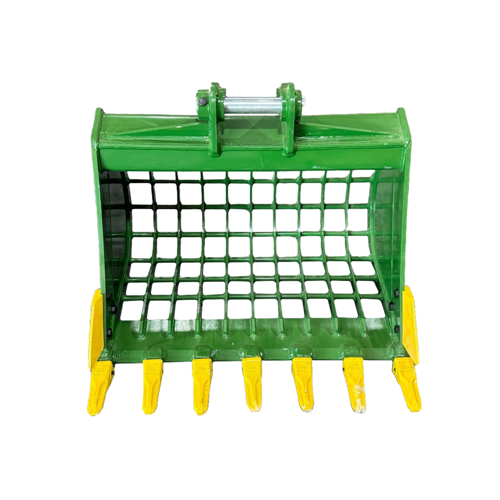 30″ Skeleton Bucket with Teeth for 5 – 6.5 Tons Mini Excavators. 45mm Pins