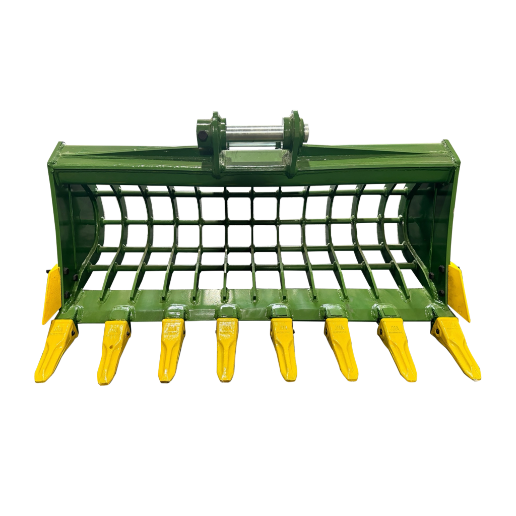 42″ Skeleton Bucket with Teeth For 3 – 4.5 Tons Mini Excavators. 40mm Pin