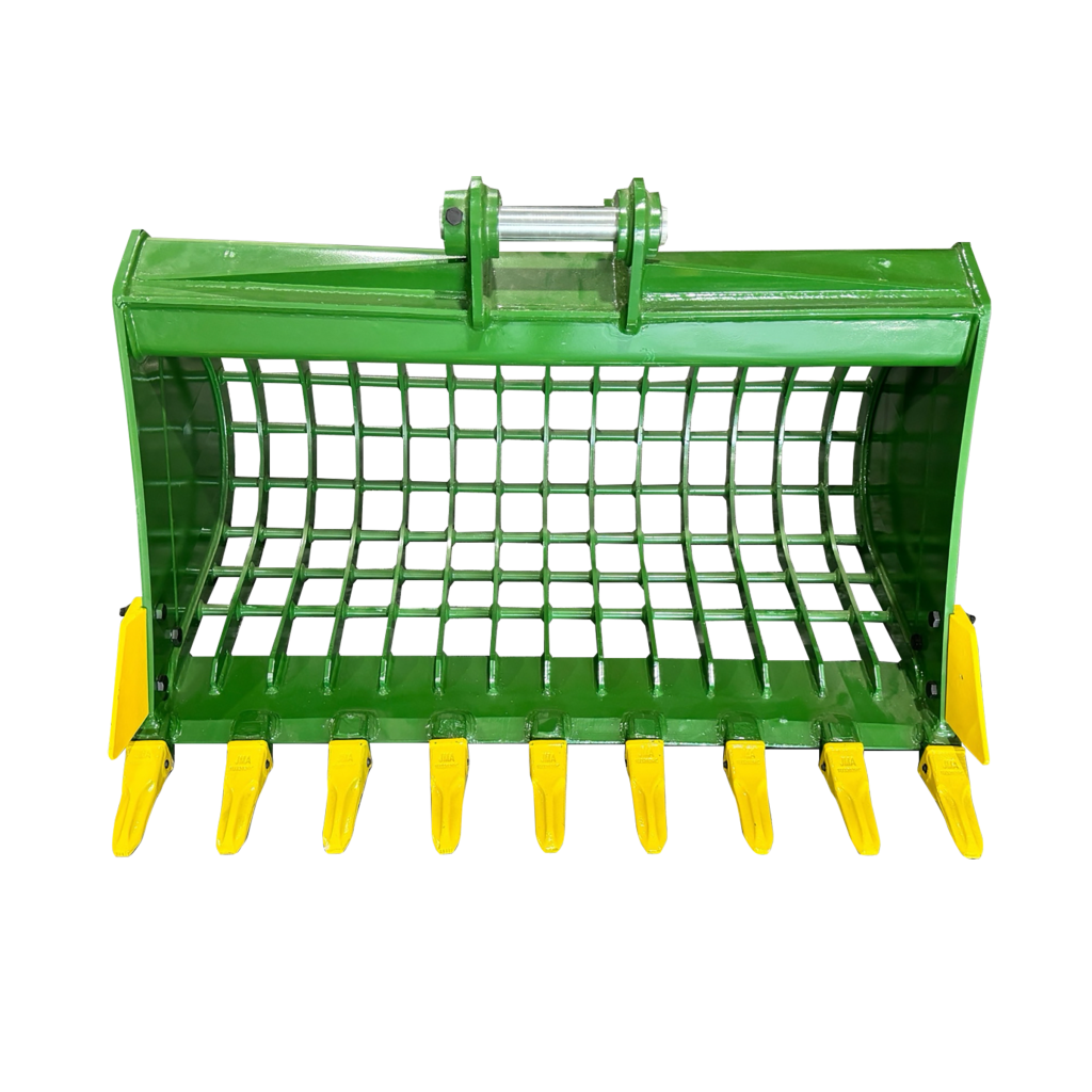 48″ Skeleton Bucket with Teeth for 5 – 6.5 Tons Mini Excavators. 45mm Pins