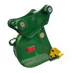 6″ Trenching Bucket for Backhoe Loaders. 50mm | 45mm Pins
